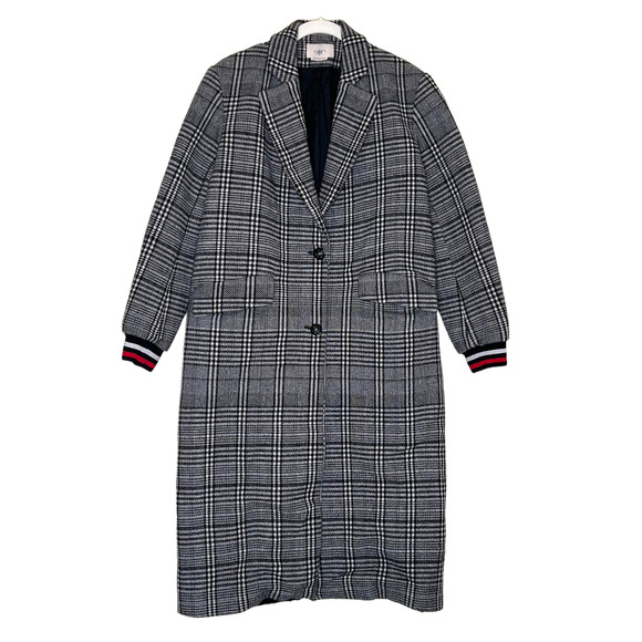 Ba&sh Windowpane Lou Coat Size Small - Picture 4 of 11